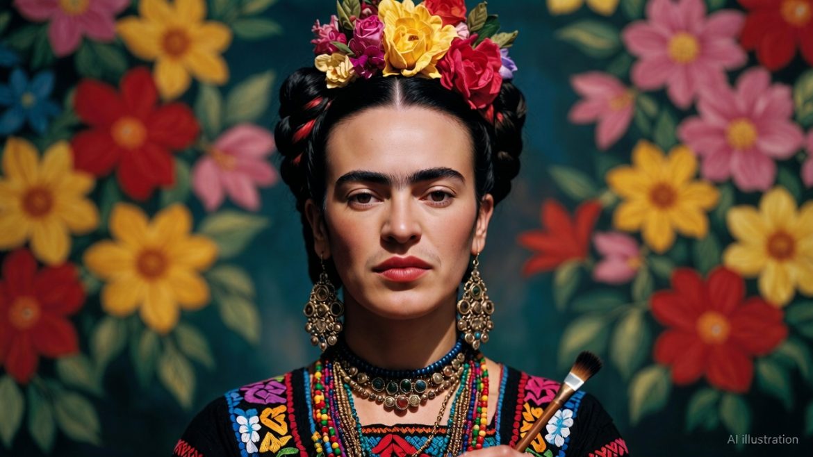 Frida Kahlo A nő az ikon mögött