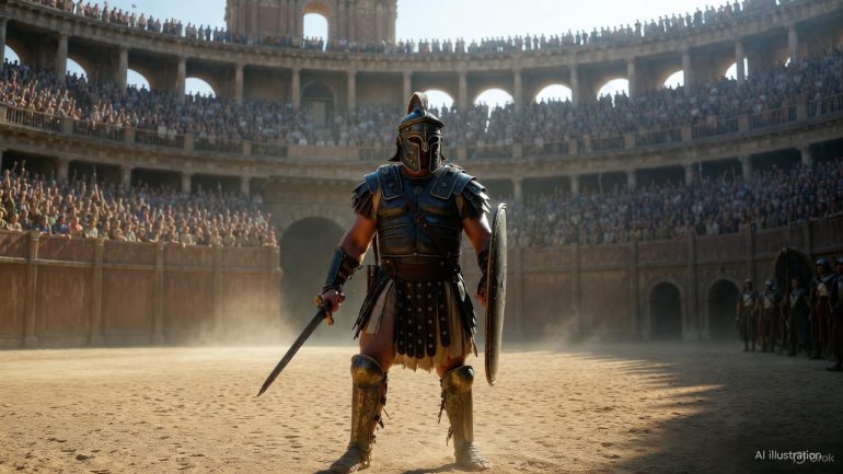 Gladiátorok a római aréna paradox hősei