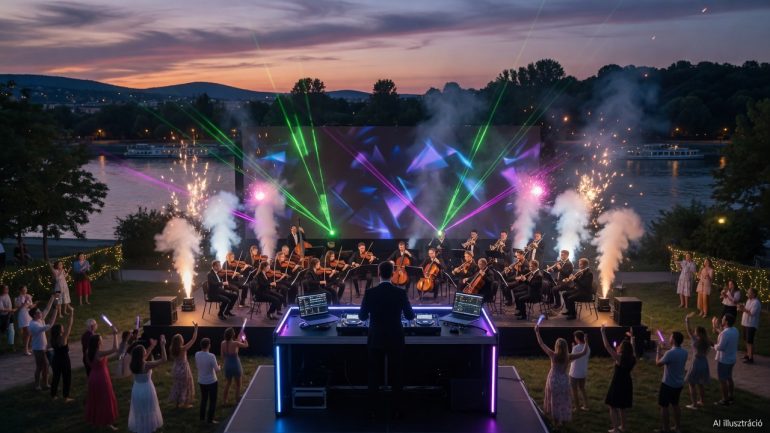 Vasovski symphonic hozza az elektro szimfonikus koncertet a margitszigetre